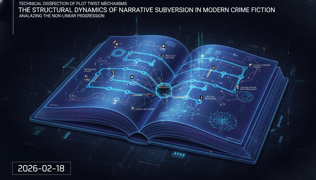 The Structural Dynamics of Narrative Subversion in Modern Crime Fiction
