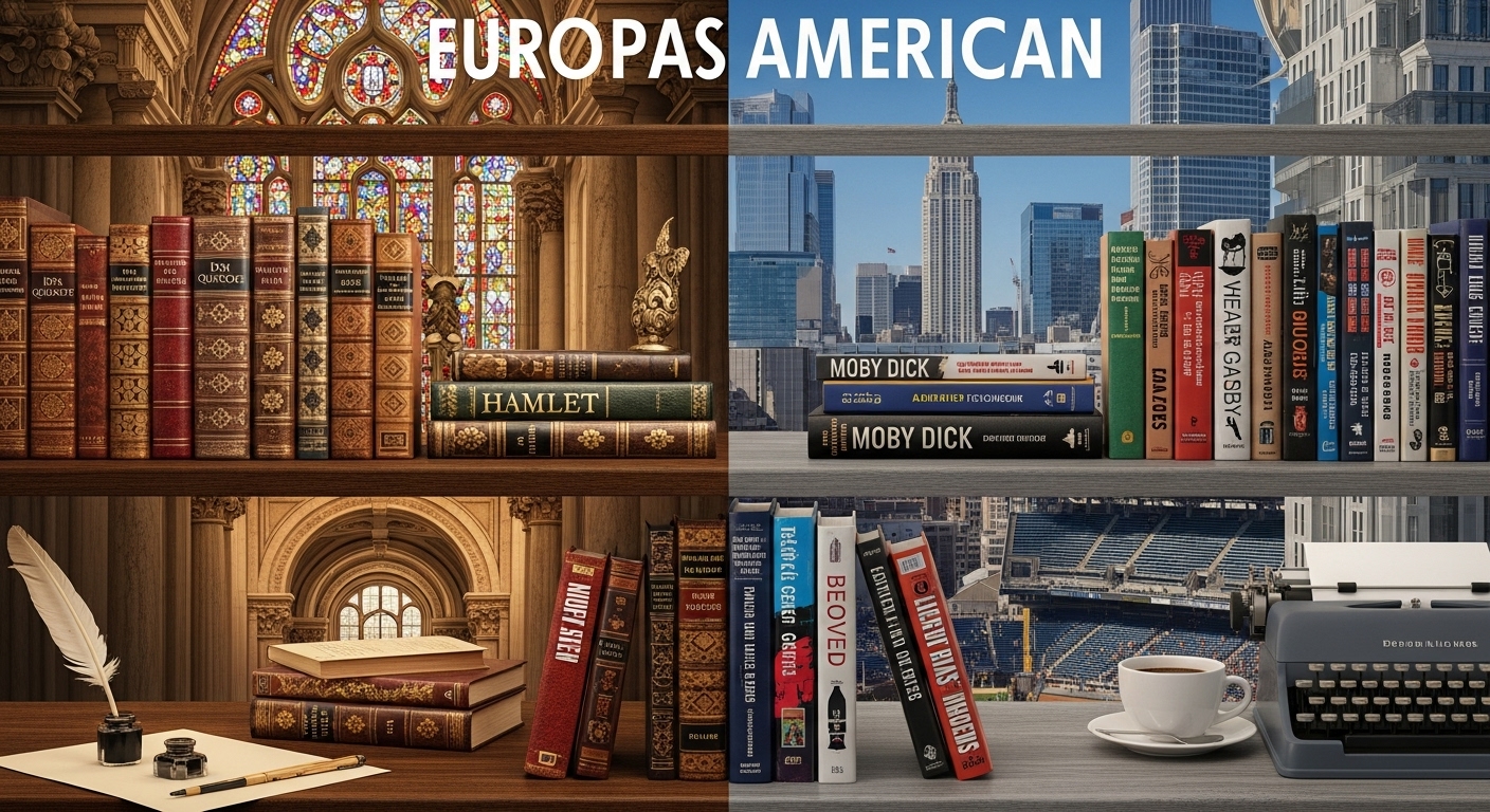 Sastra Eropa dan Amerika: Dua Tradisi, Dua Jiwa dalam Dunia yang Sama